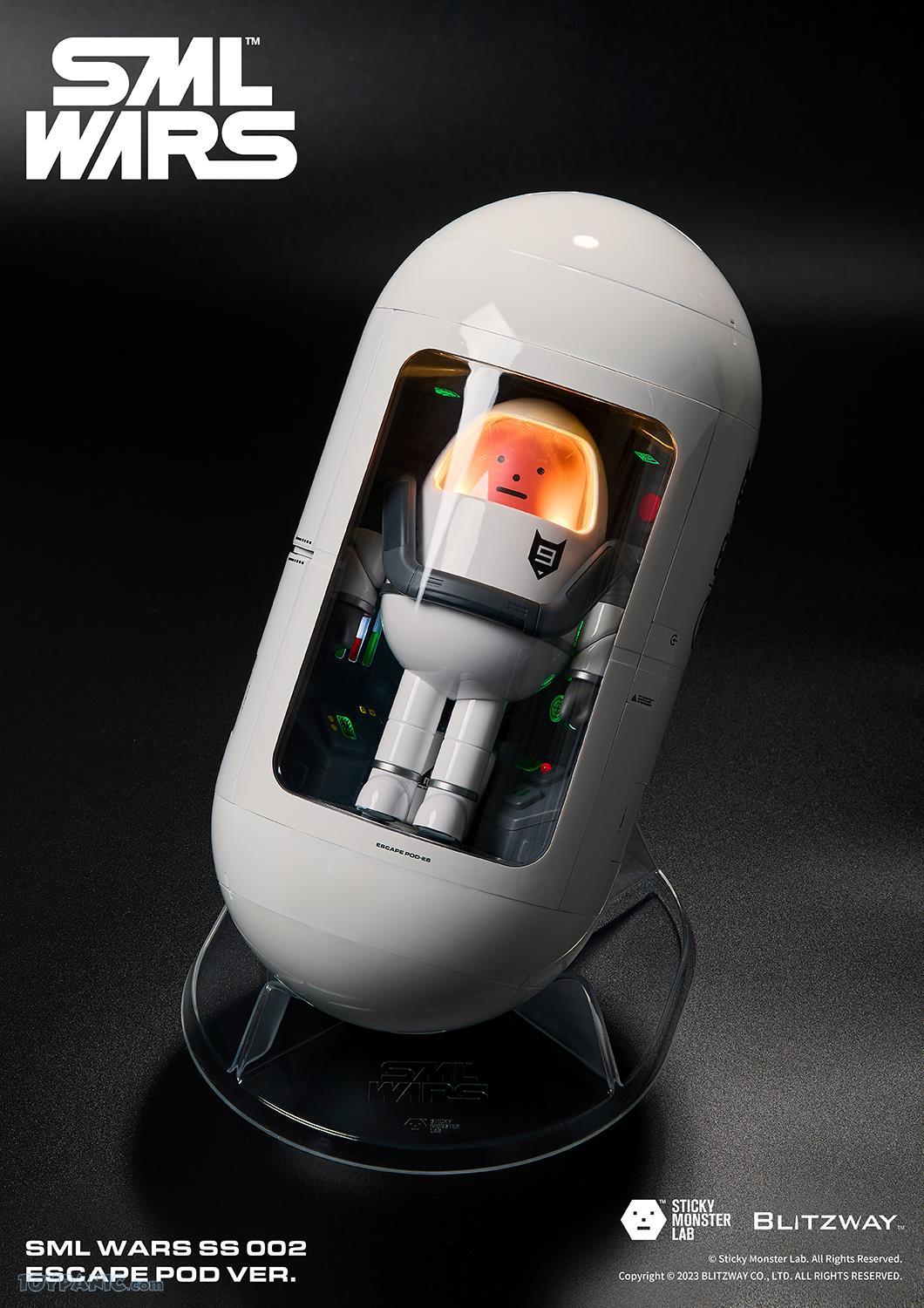 特撮 BLITZWAY SML WARS ESCAPE POD SML WARS SS 002 Escape POD (Full Set)